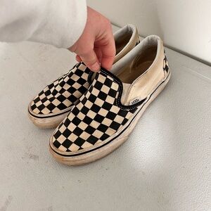 Vans Classic Checkered Slip-On Sneakers